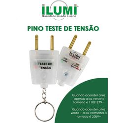 PINO TESTE TENSÃO ILUMI - 06329 - Comercial Leal