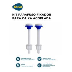 KIT PARAF PARA CAIXA ACOPLADA BLUKIT - 09735 - Comercial Leal