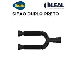 SIFAO DUPLO PRETO BLUKIT - 13070 - Comercial Leal