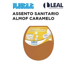 ASSENTO SANITARIO ALMOFADADO CARAMELO - PLASTILIT ... - Comercial Leal