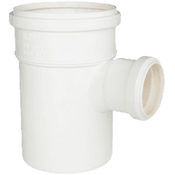 Tê de Redução para Esgoto 150x100mm ou 6 - 13016 - Comercial Leal