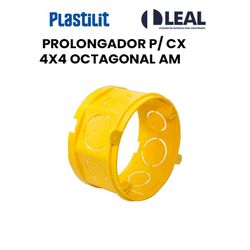 Prolongador para Caixa de Luz Octogonal PVC 4X4 AM... - Comercial Leal