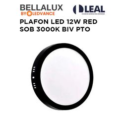 PLAFON LED 12W QUAD SOB 3000K BIV BCO BELLALUX - 1... - Comercial Leal