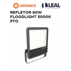 REFLETOR 80W FLOODLIGHT 5000K PTO LEDVANCE - 12721 - Comercial Leal