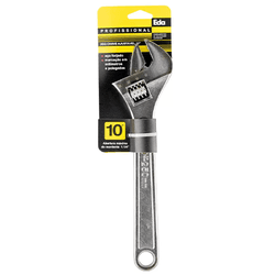 CHAVE INGLESA BOCA AJUSTÁVEL 10 - 14435 - Comercial Leal