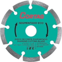 DISCO DIAMANTADO SEGMENTADO ECO 110 MM - 13003 - Comercial Leal