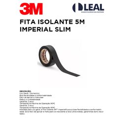 FITA ISOLANTE 5M IMPERIAL SLIM - 06447 - Comercial Leal
