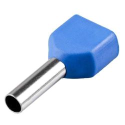 TERMINAL ILHÓS DUPLO 2X2.5MM AZUL PCT100 DECORLUX ... - Comercial Leal