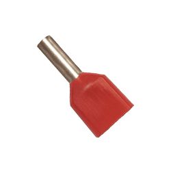 TERMINAL ILHÓS DUPLO 2X10MM VERMELHO PCT100 DECORL... - Comercial Leal