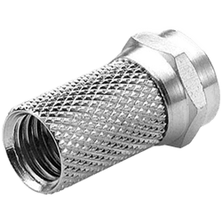 CONECTOR METÁLICO RG59U NIQUELADO COM ROSCA - 0782... - Comercial Leal