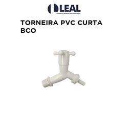 TORNEIRA PVC CURTA BRANCO - 12429 - Comercial Leal