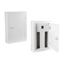 QUADRO PARA 34 DISJUNTORES 100A CHAPA DE AÇO 334X5... - Comercial Leal