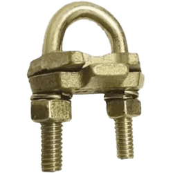 GRAMPO PARA ATERRAMENTO DUPLO SIMPLES 1/2 A 5/8 (G... - Comercial Leal