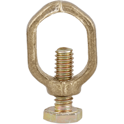 GRAMPO PARA HASTE TERRA 1/2 A 5/8 SIMPLES - 13014 - Comercial Leal