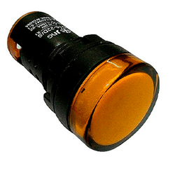 SINALEIRO LED 22MM AD1622DY AMARELO 12V JNG - 1264 - Comercial Leal