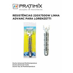 RESISTÊNCIA 220X7500W LINHA ADVANCED / TOP JET MUL... - Comercial Leal