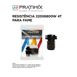 RESISTÊNCIA 220X6800W 4 TEMPERATURAS PARA FAME PRA... - Comercial Leal