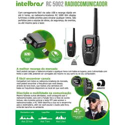 RÁDIO COMUNICADOR RC4002 - 07892 - Comercial Leal