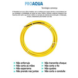 PASSAFIO COM ALMA DE AÇO 30M AMARELO PROF - 07468 - Comercial Leal