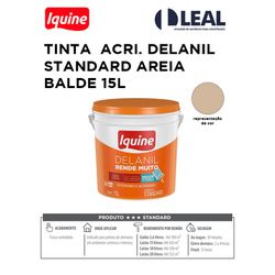 TINTA ACRI. DELANIL RENDE MUITO STANDARD AREIA BA... - Comercial Leal