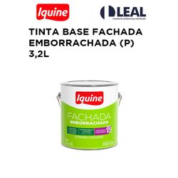 TINTA BASE FACHADA EMBORRACHADA (P) 3,2L - 13246 - Comercial Leal