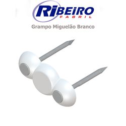 GRAMPO MIGUELAO MONTADO BCO 0,5 A 1,5MM (CARTELA 1... - Comercial Leal