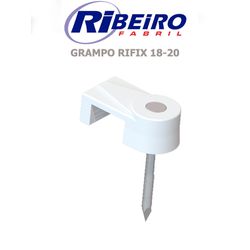 GRAMPO RIFIX 18-20 BCO 0,5MM (CARTELA 15UN) - 0343 - Comercial Leal