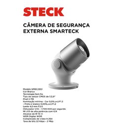 CAMERA DE SEGURANÇA EXTERNA STECK - 11545 - Comercial Leal