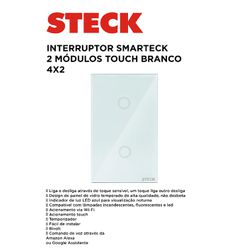 INTERRUPTOR SMARTECK 4X2