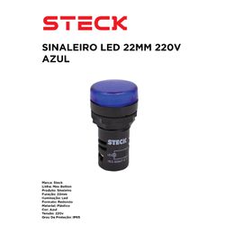 SINALEIRO LED 22MM - 11719 - Comercial Leal