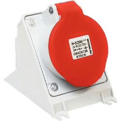 TOMADA EMBUTIR INDUSTRIAL 380/440V 32A 2P+T 9H VM ... - Comercial Leal
