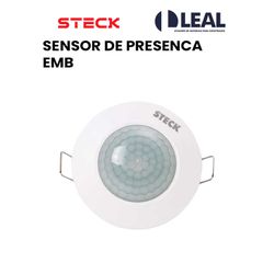 SENSOR DE PRESENCA EMBUTIR - 13157 - Comercial Leal