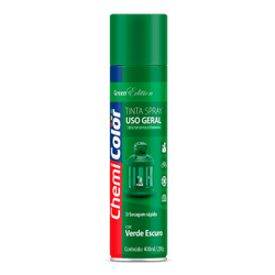 SPRAY VERDE ESCURO 400ML CHEMICOLOR - 10410 - Comercial Leal