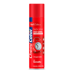 SPRAY VERMELHO 400ML CHEMICOLOR - 10411 - Comercial Leal