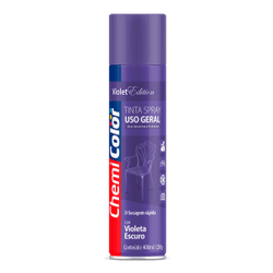 SPRAY VIOLETA ESCURO 400ML CHEMICOLOR - 11084 - Comercial Leal