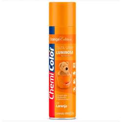 SPRAY LUMINOSA (FLUORESCENTES) LARANJA 400ML CHEMI... - Comercial Leal