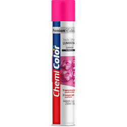 SPRAY LUMINOSA (FLUORESCENTES) PINK 250ML CHEMICOL... - Comercial Leal