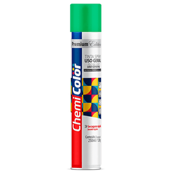 SPRAY USO GERAL VERDE CLARO 250ML CHEMICOLOR - 145... - Comercial Leal