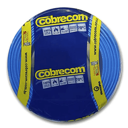 CABO FLEX 25 MM AZUL - 6MT COBRECOM - 03492 - Comercial Leal