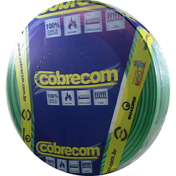 CABO FLEX 6MM VERDE COBRECOM - 14711 - Comercial Leal