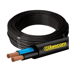 CABO PP 2X1 1.0MM 500V CARRETEL - 15032 - Comercial Leal
