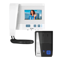VIDEO PORTEIRO ELETRONICO CLASS 4.3 BRANCO - 13520 - Comercial Leal