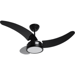 VENTILADOR TETO BUZIOS MAX 127V PRETO - 14408 - Comercial Leal