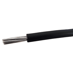 CABO ALUMINIO SINGELO PRETO 35MM - 14383 - Comercial Leal