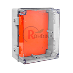 QUADRO MONTAGEM PVC CINZA TAMPA TRANSPARENTE. 250X... - Comercial Leal