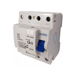 INTERRUPTOR DR TETRA 63A 30MA LUKMA - 06688 - Comercial Leal