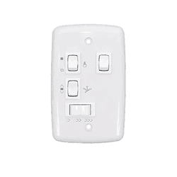 CONTROLE VENTILADOR DE TETO COM CAPACUDADE 3 VELOC... - Comercial Leal