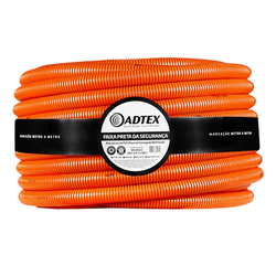 ELETRODUTO CORRUGADO LARANJA REFORÇADO 25MMX50M AD... - Comercial Leal