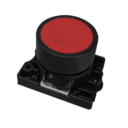 BOTÃO MONOBLOCO PULSANTE VERMELHO JNG - 12679 - Comercial Leal