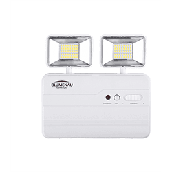 LUMINÁRIA DE EMERGÊNCIA 1200 LUMENS 2 FARÓIS BLUME... - Comercial Leal